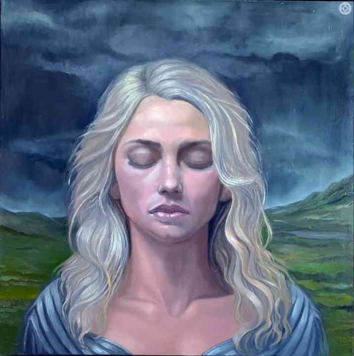 Professional oil painting 50 x 70 cm