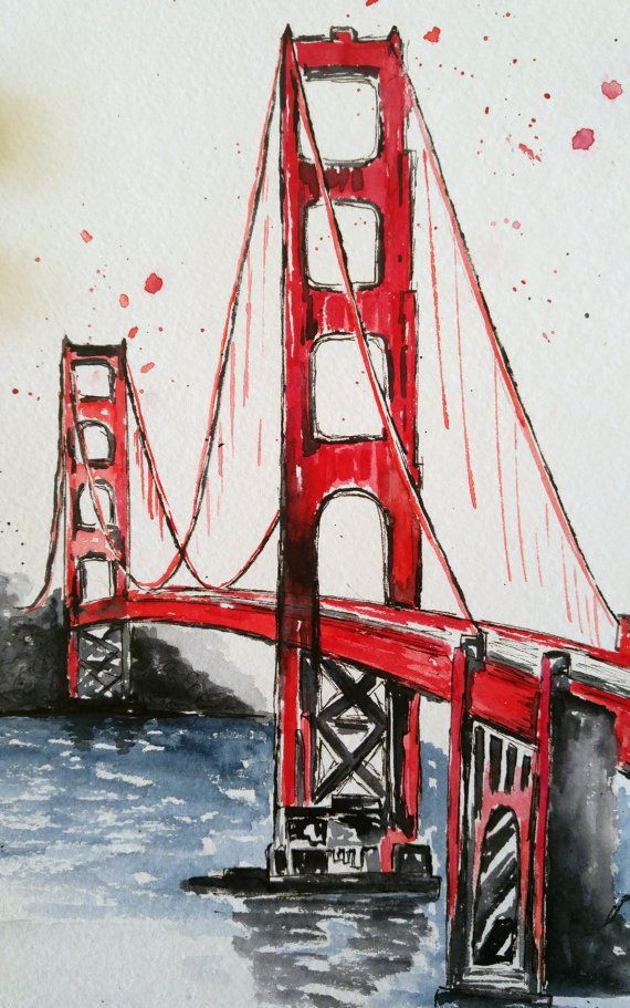 Bridge Art, Painting Sketch NFT BUY