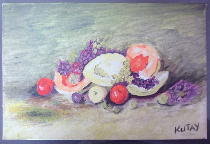 Fruits Natumrort Oil Painting Table (on Cloth Canvas)